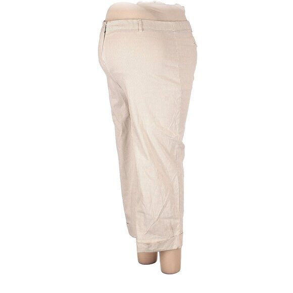 MOTHERHOOD Womens Pants SZ XL Maternity High rise waist‎ Straight Striped Casual - Picture 1 of 9